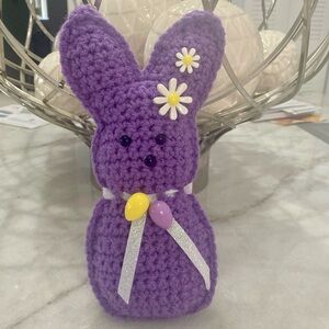 Handmade Crochet Bunny Plush - Easter Peep